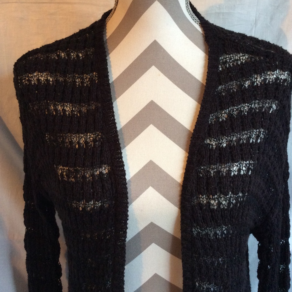 Essentials By Full Tilt Open Front Cadigan - image 2